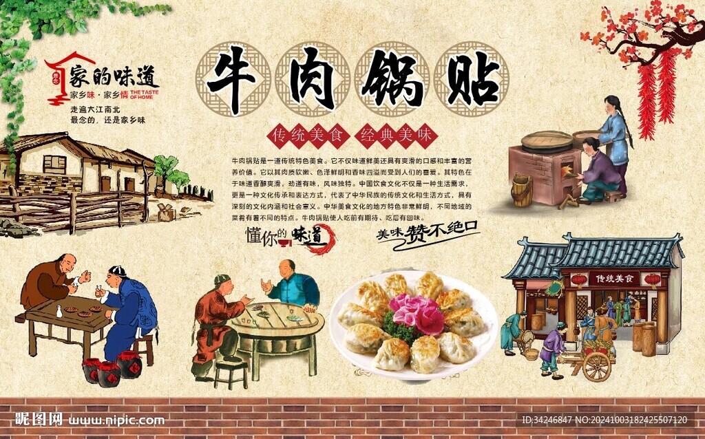 牛肉锅贴