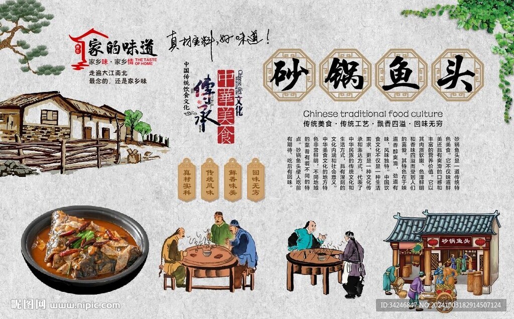 砂锅鱼头