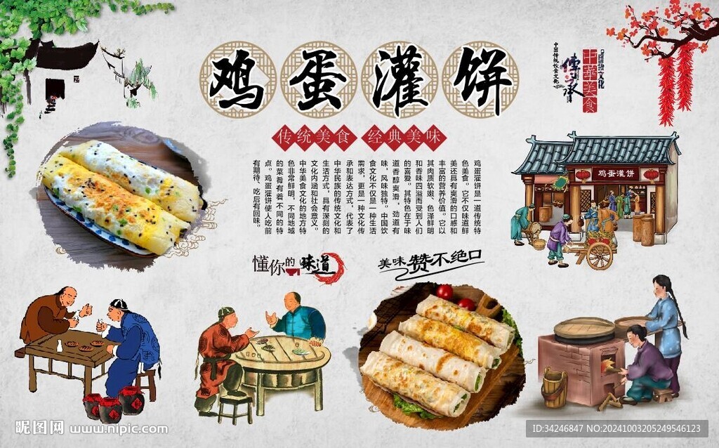 鸡蛋灌饼