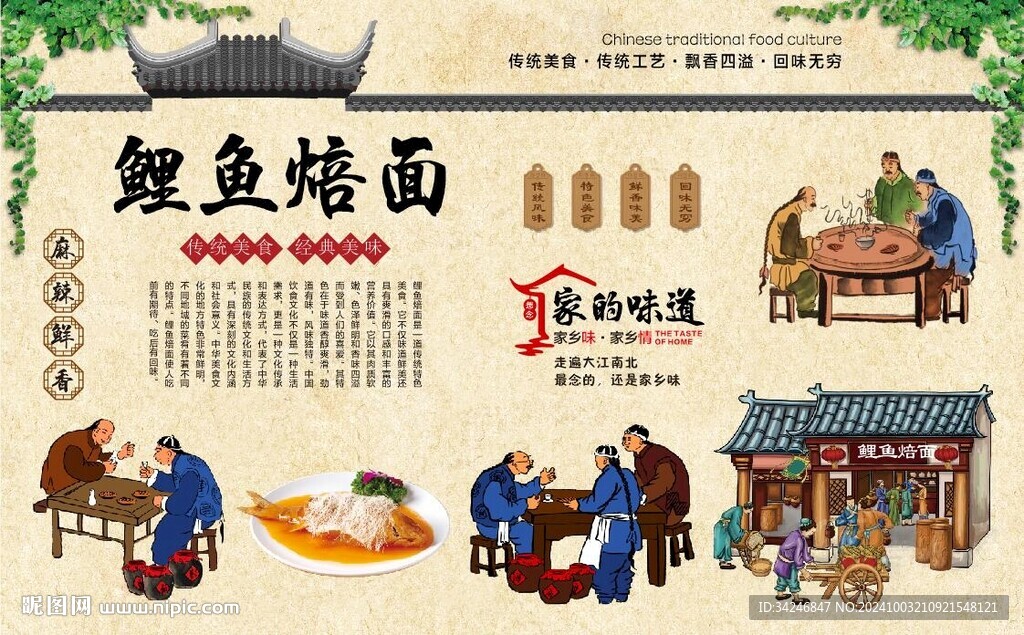 鲤鱼焙面