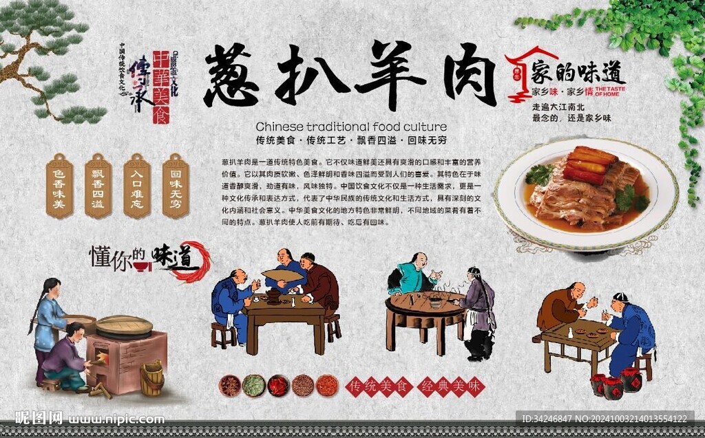 葱扒羊肉