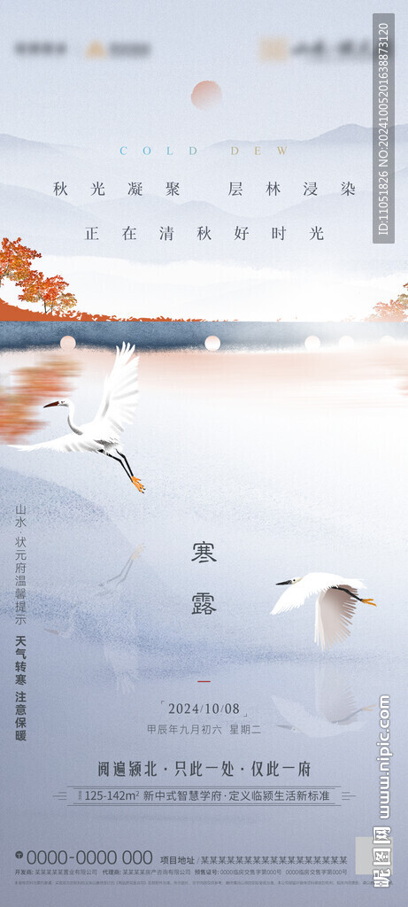 寒露海报