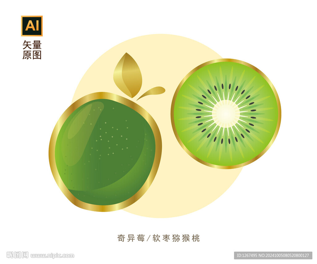 奇异莓插画