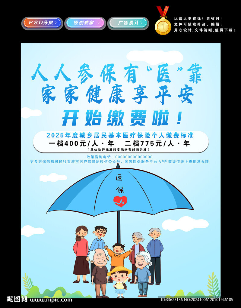医保海报