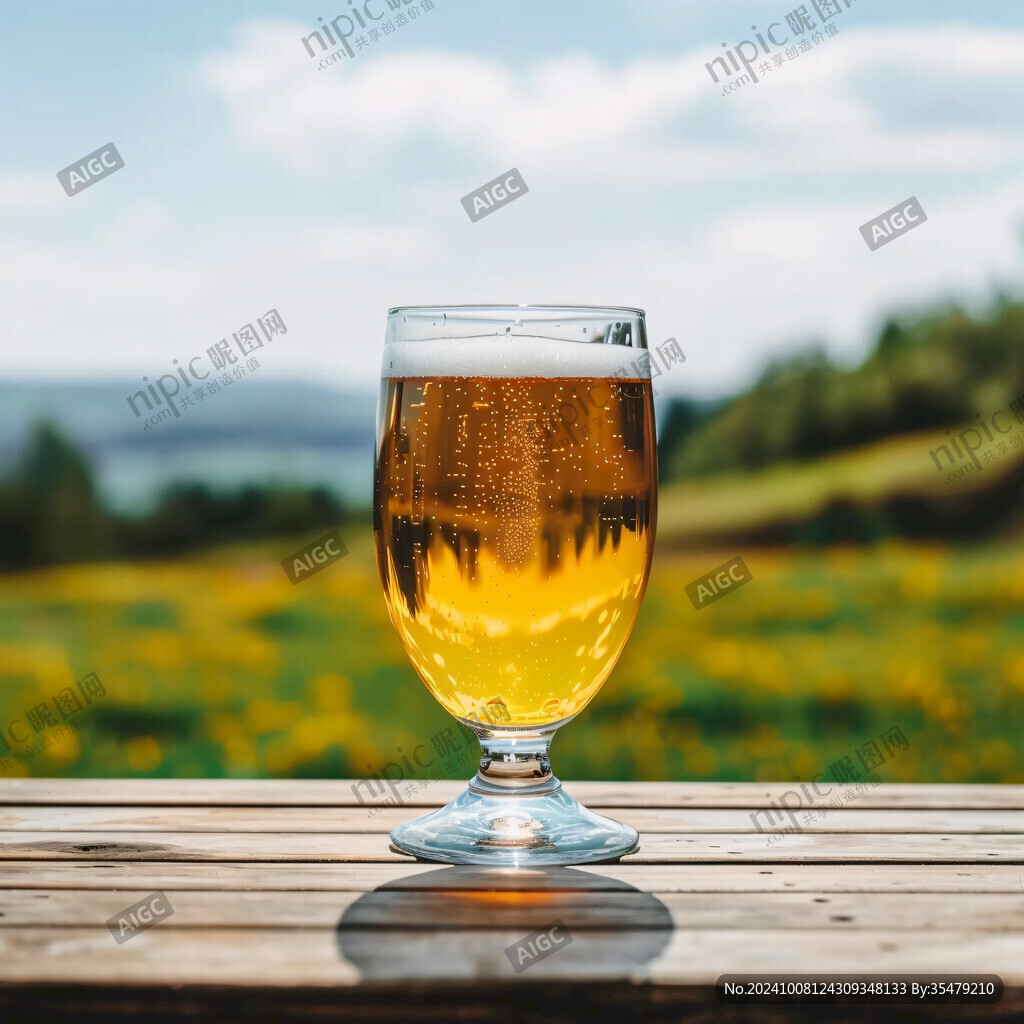 野外酒杯素材