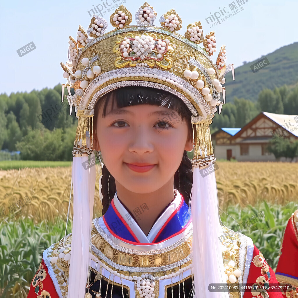 鲜族族少女