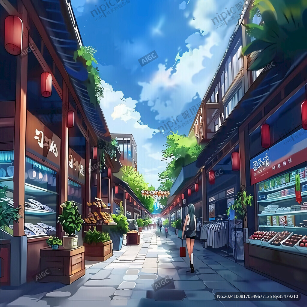 古风商业街