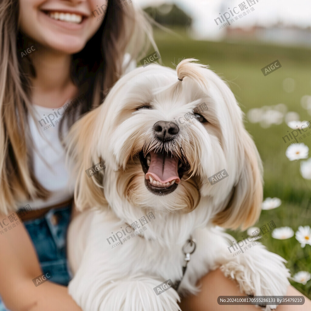 微笑的狗狗