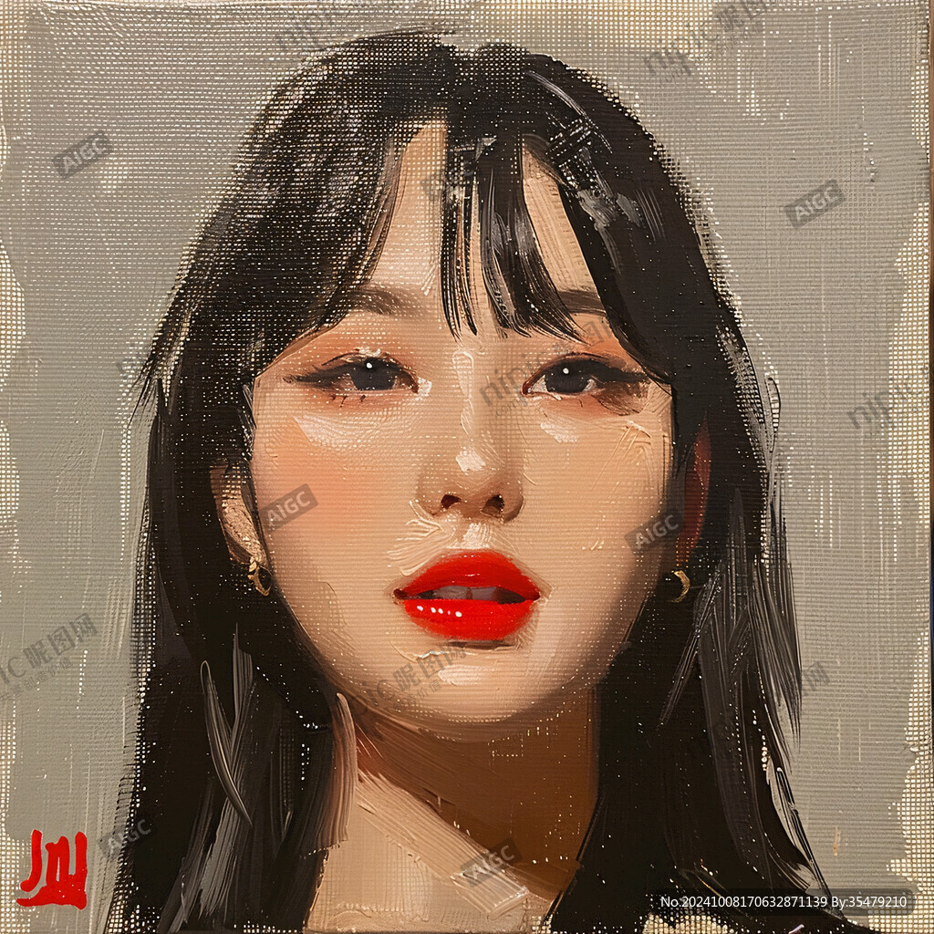板绘人像