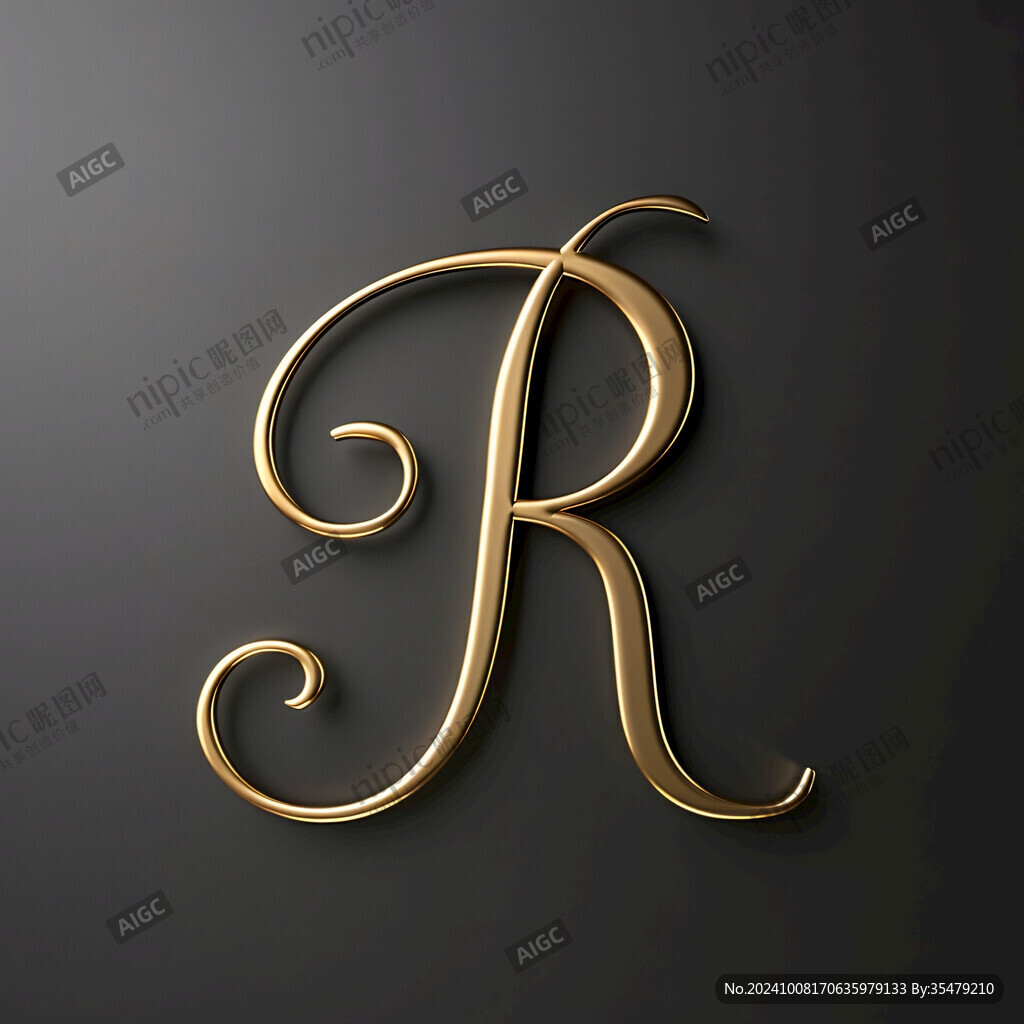 rr字母设计