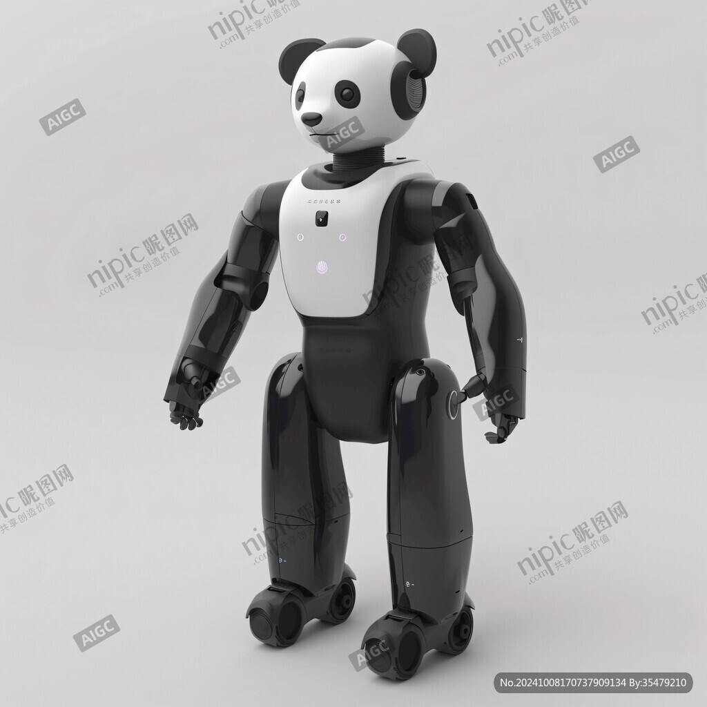科技熊猫形象