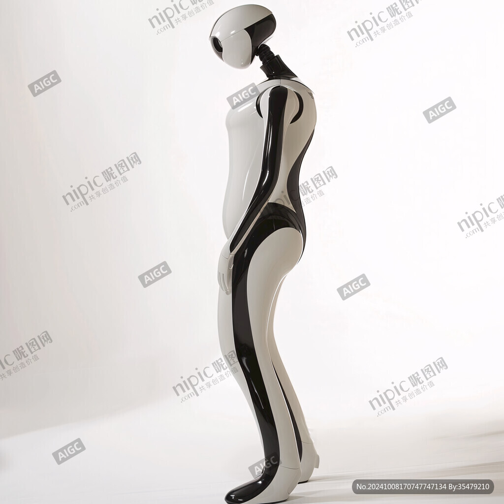 现代女性雕塑