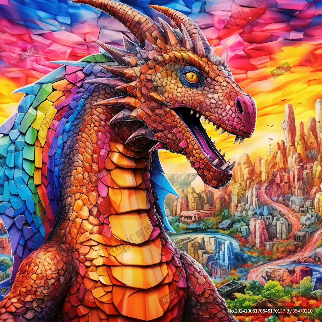 奇幻立体画
