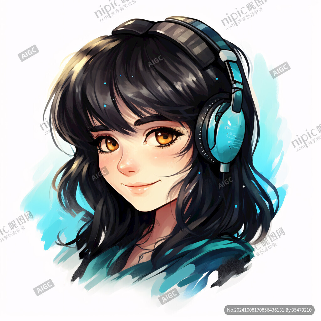 耳机拟人