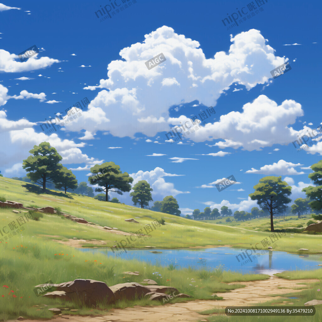 电脑绘制风景
