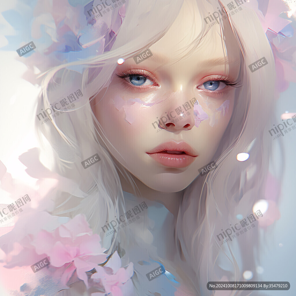 写实人物插画