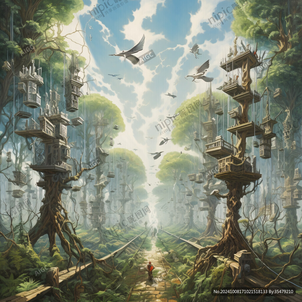 阿凡达一般的梦幻场景