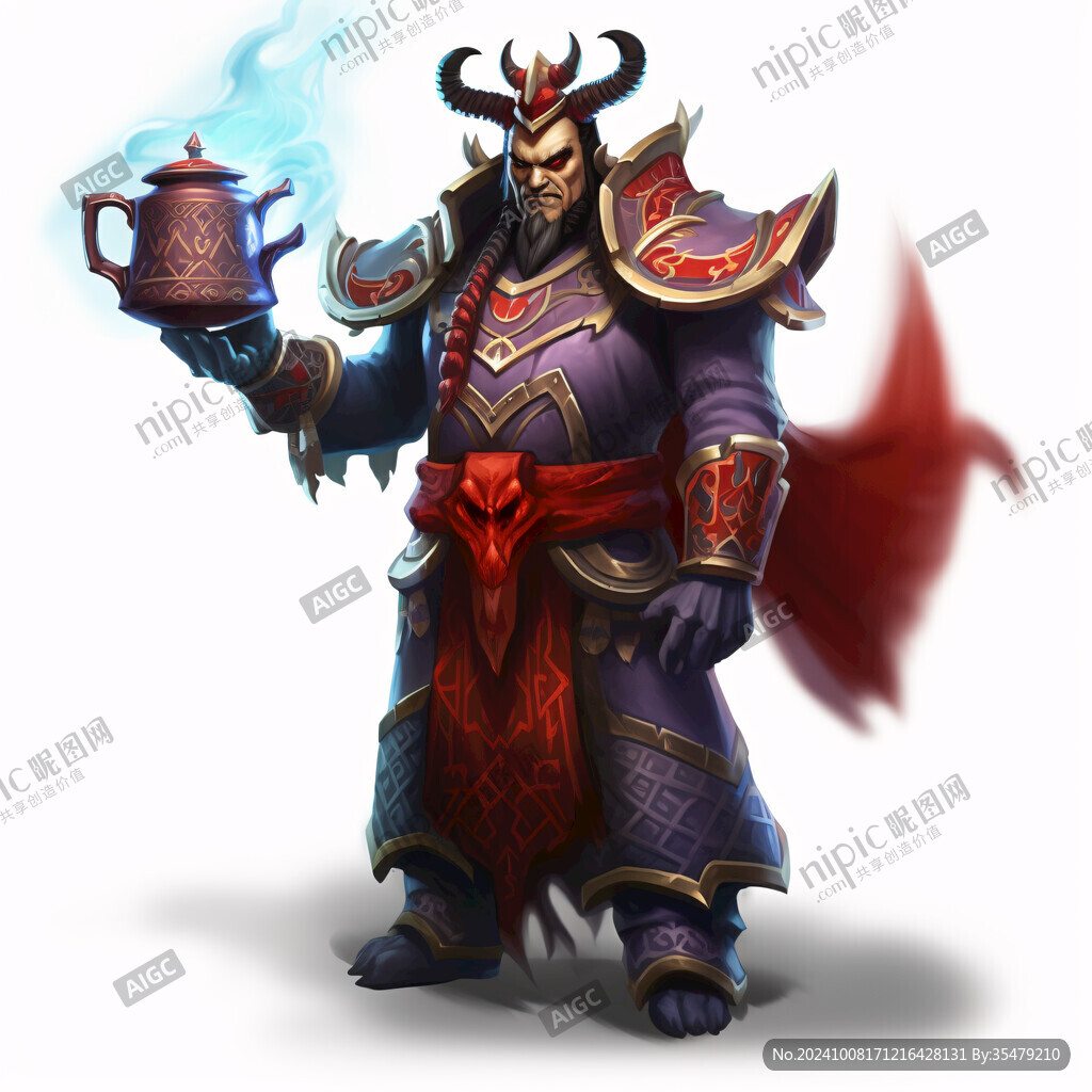 手绘牛魔王
