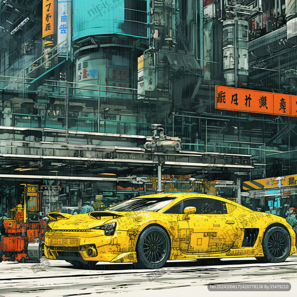 乐高超跑模型