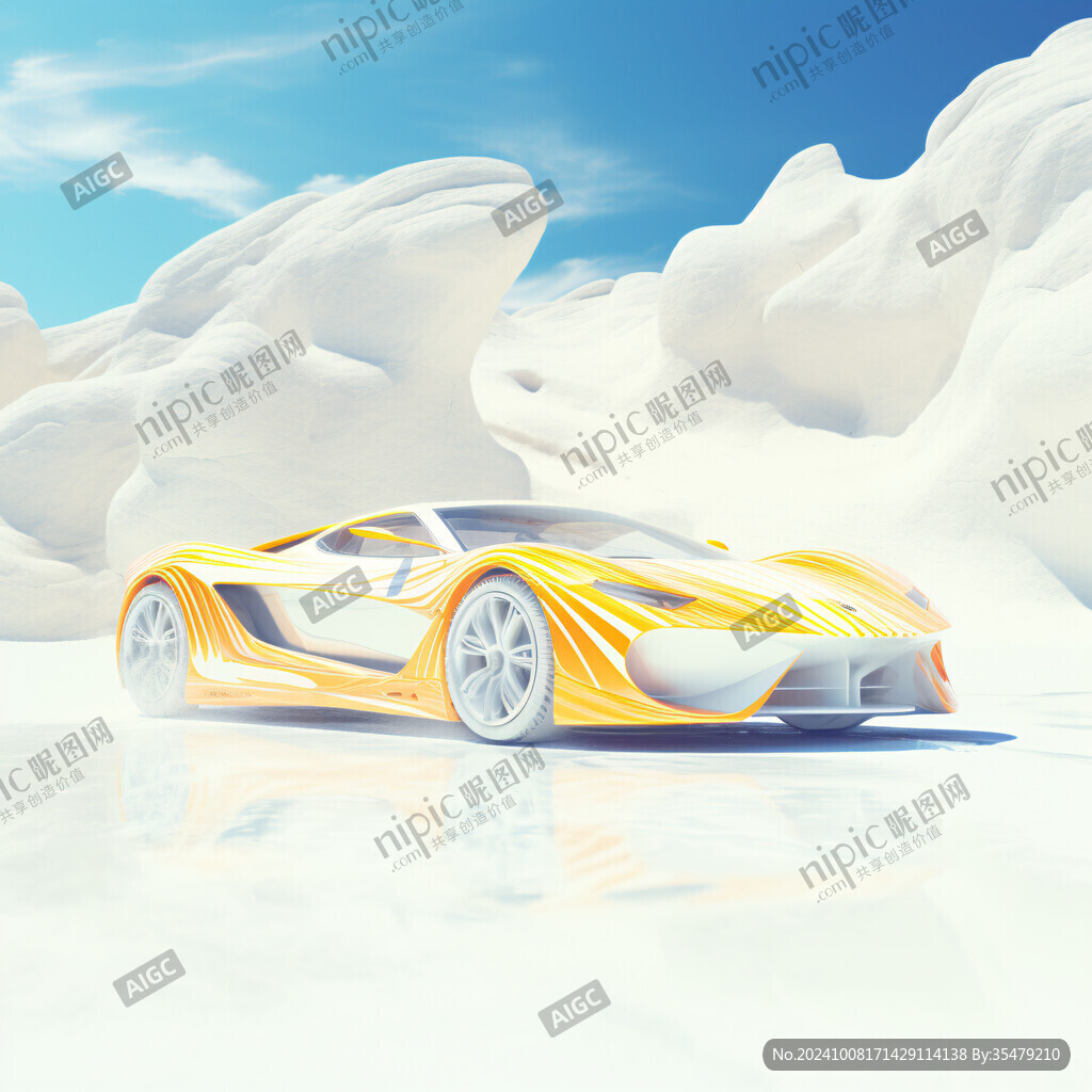 绚丽线条汽车