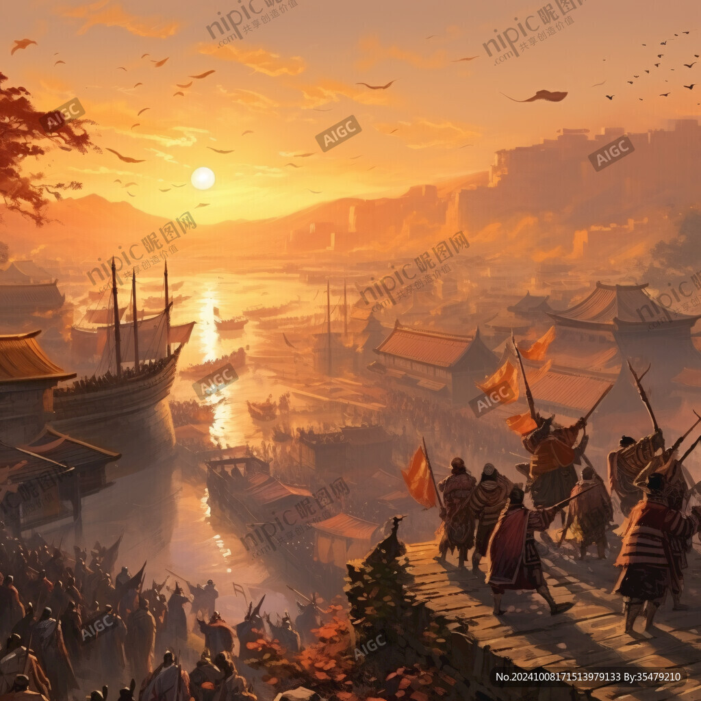 帝王南巡场景