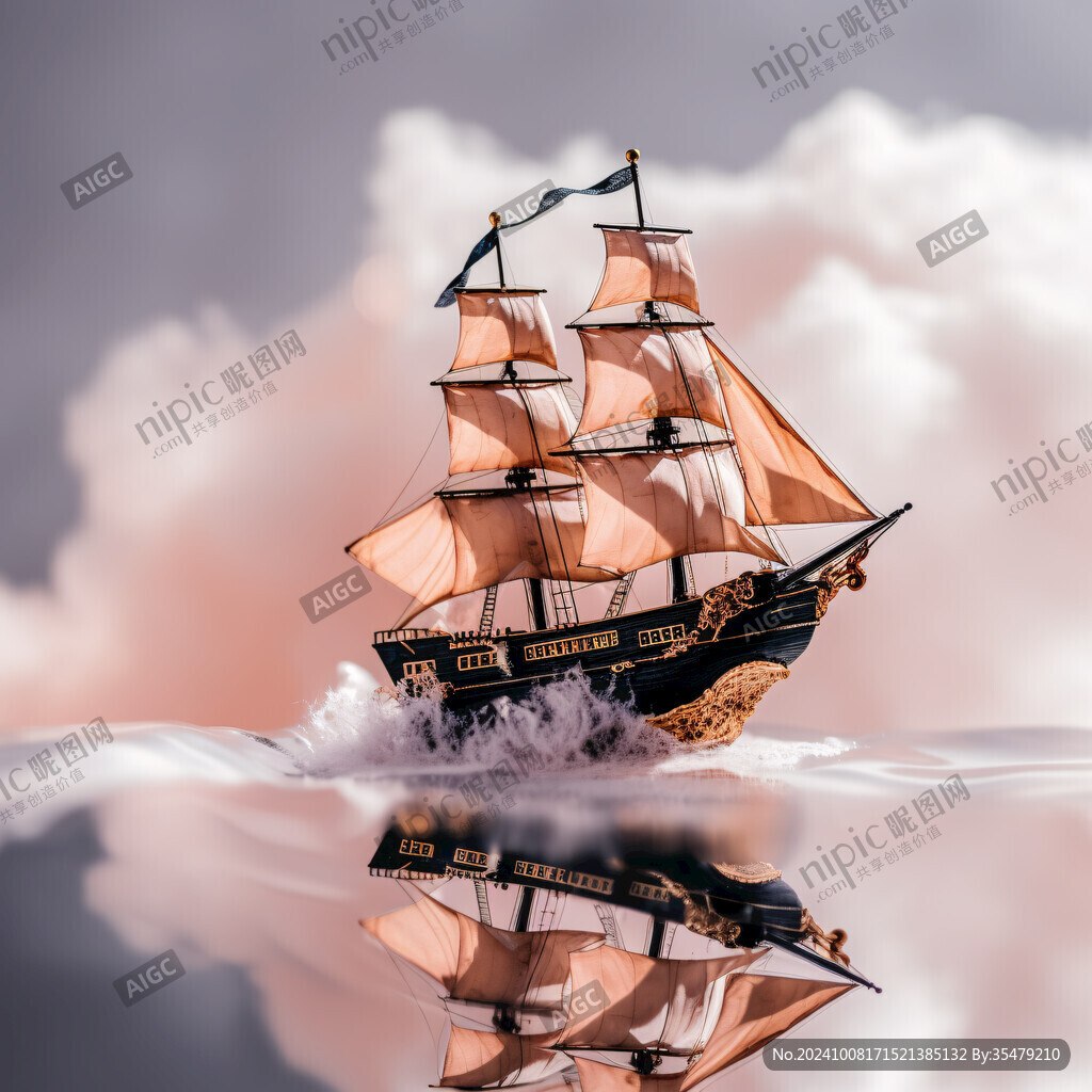 乘风破浪立体效果