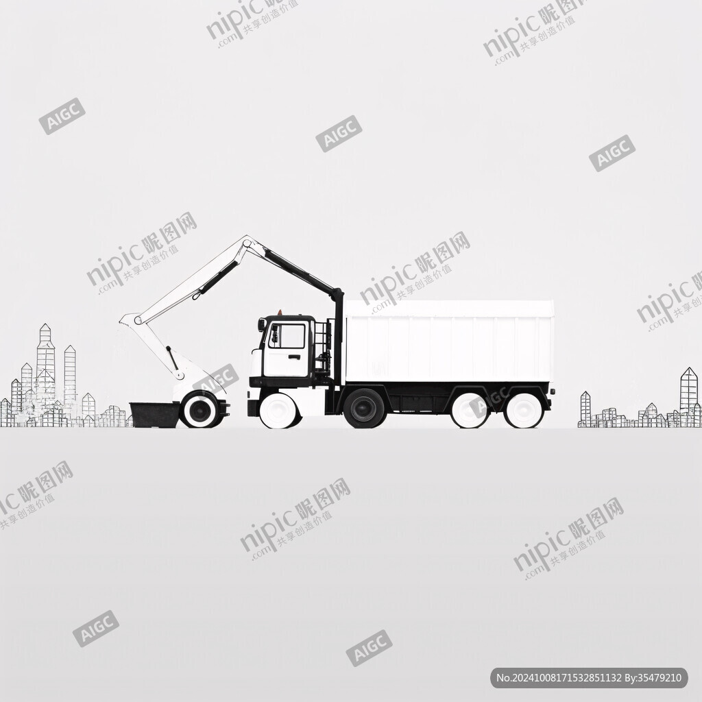 泥头车素材
