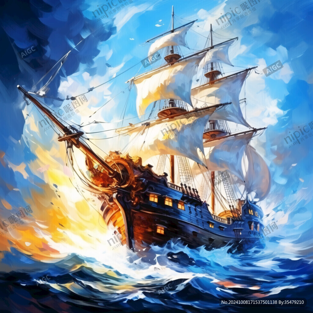 扬帆启航高清画