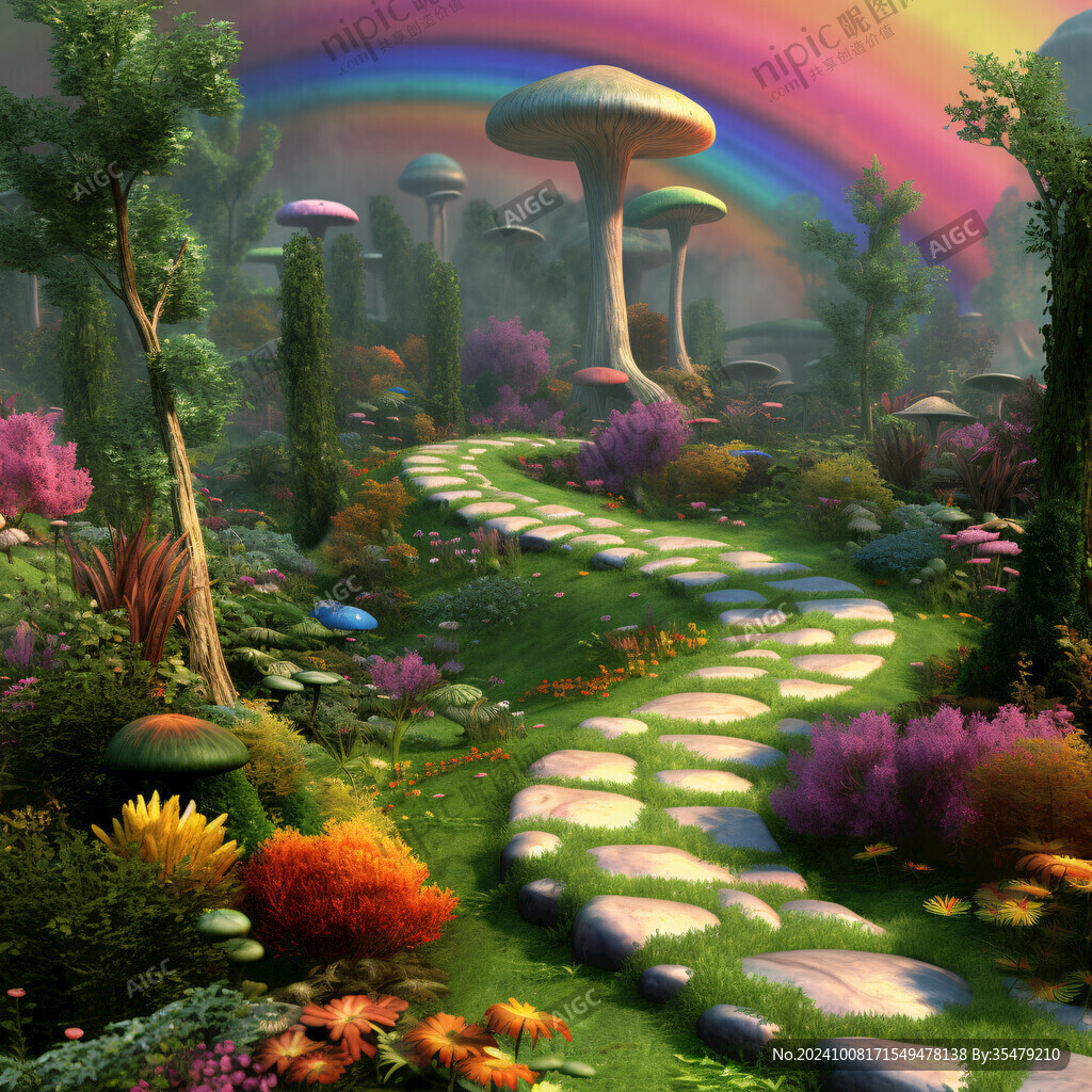 梦幻童话世界景观