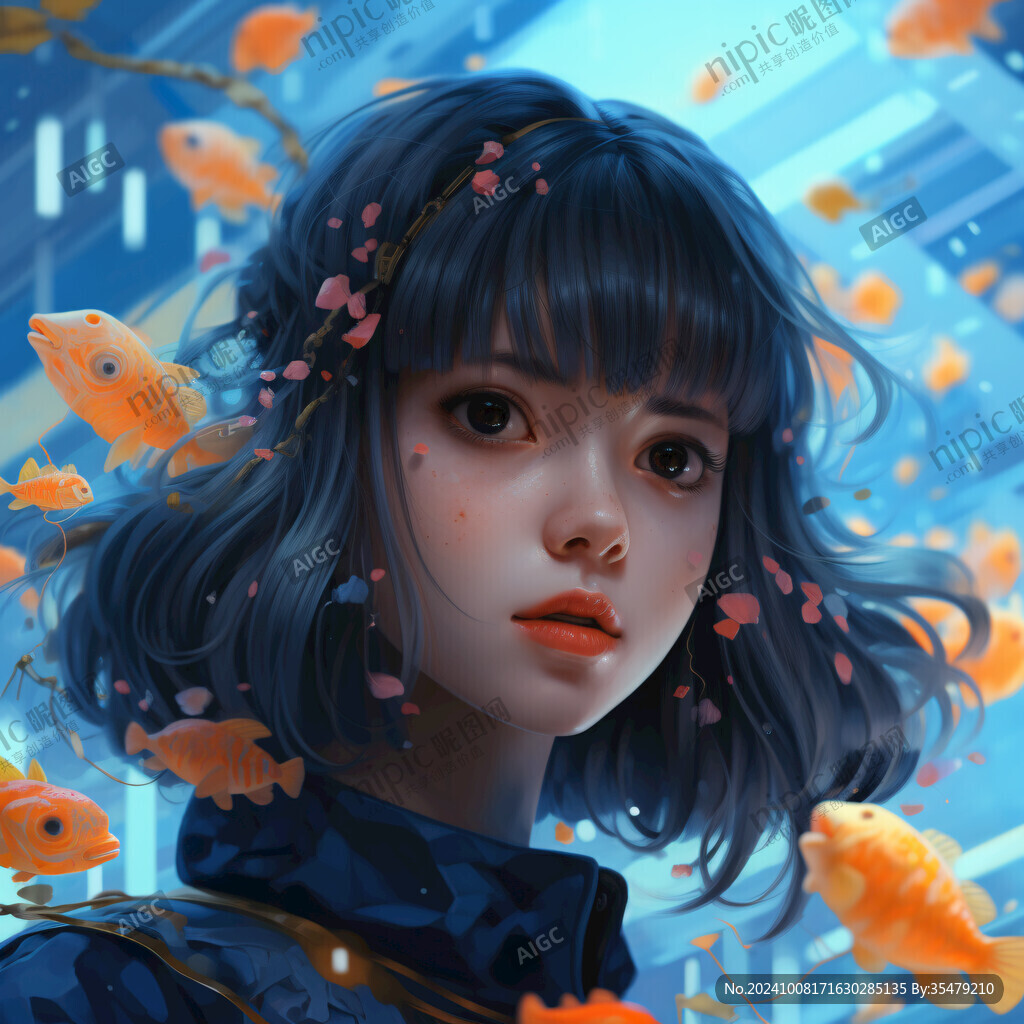 板绘人像