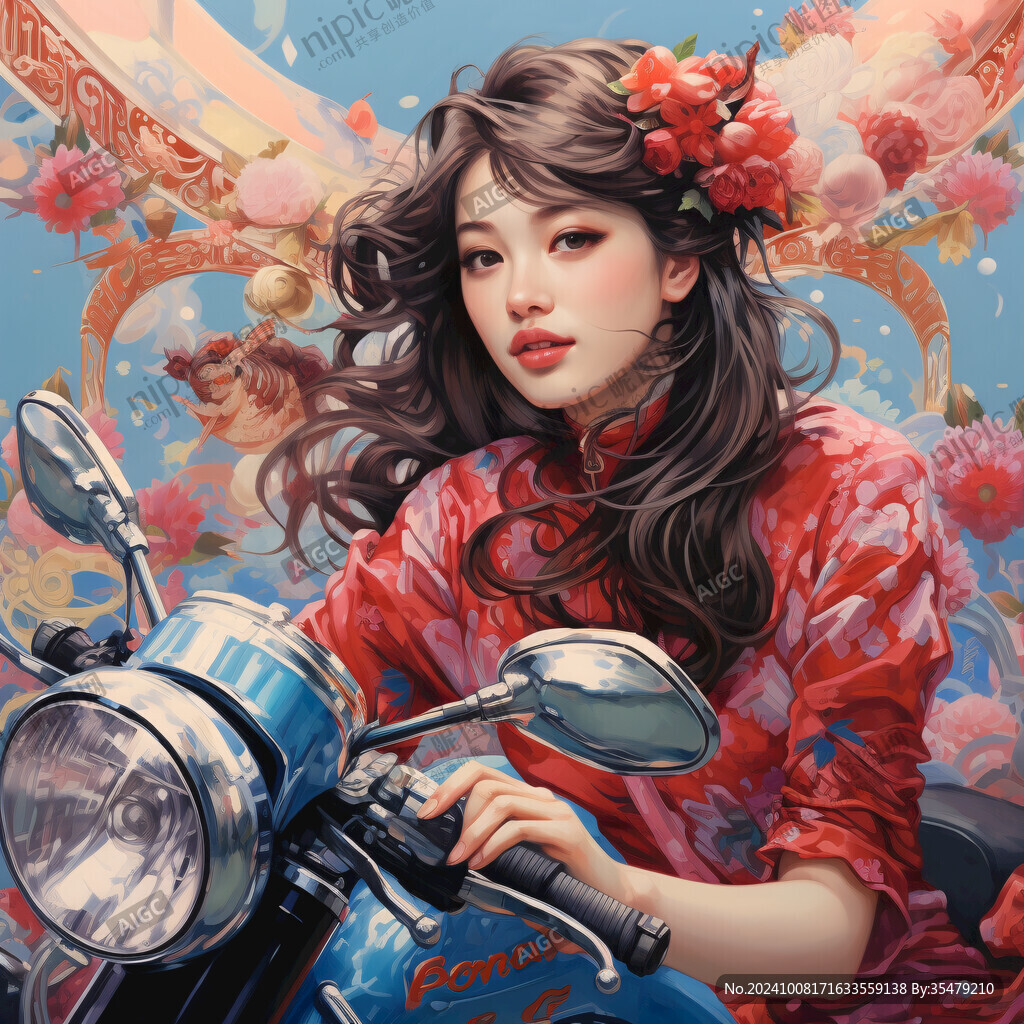 国潮民国美女