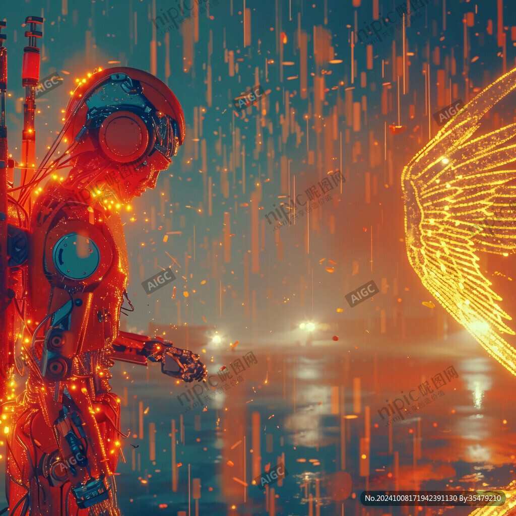 后现代机械科幻未来派