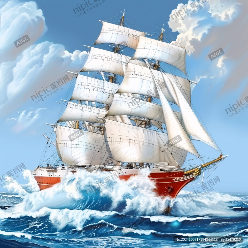 扬帆启航高清画
