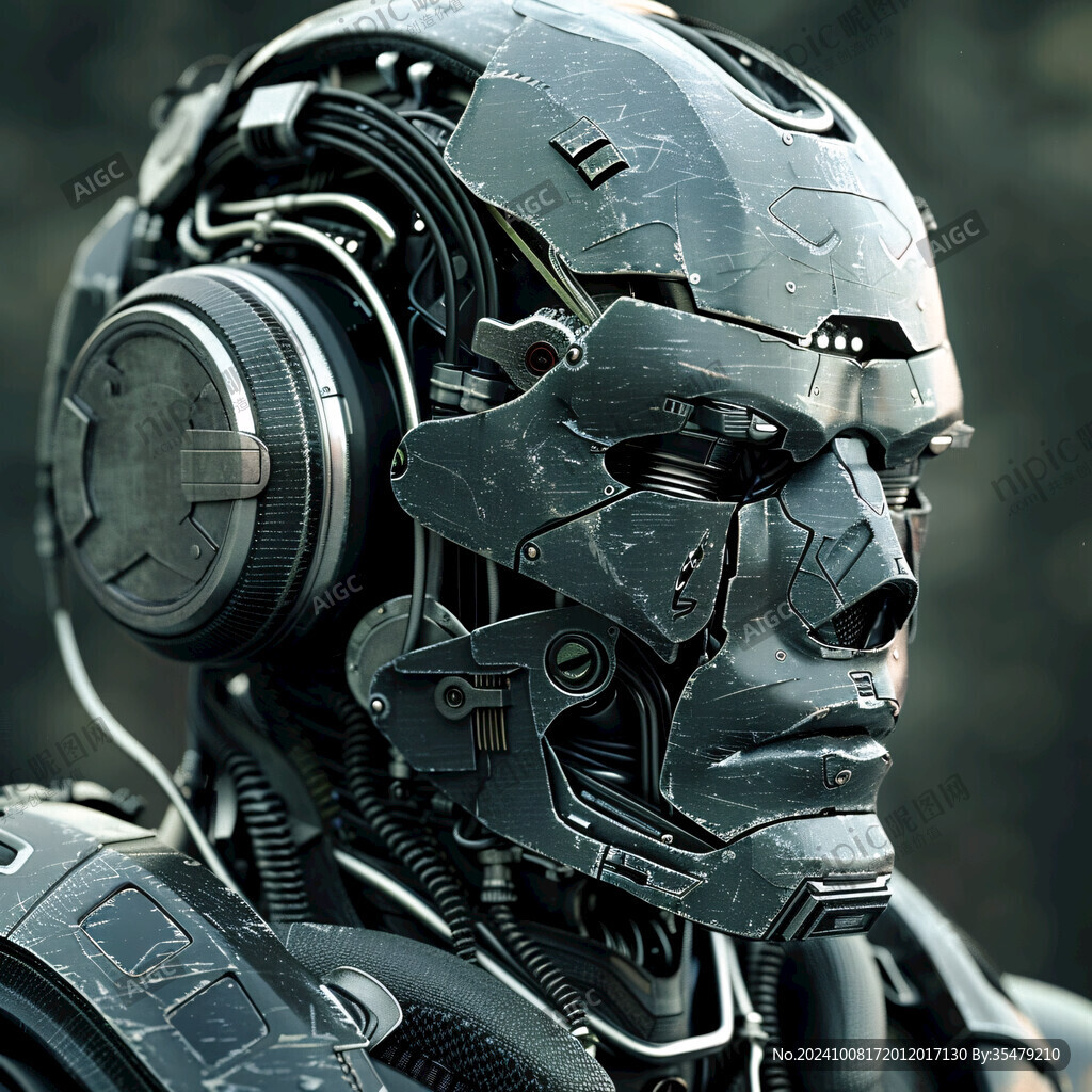 后现代机械科幻未来派