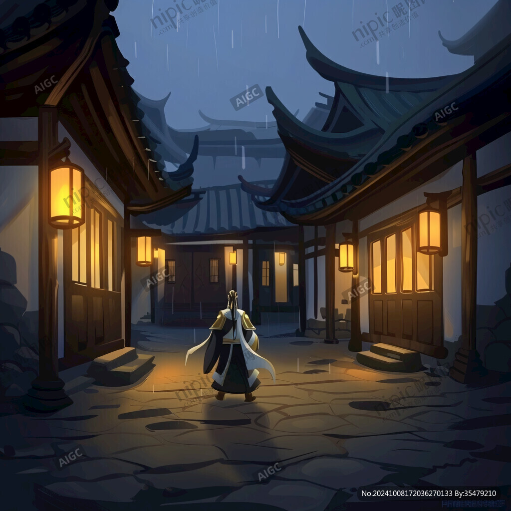 古风人物大场景