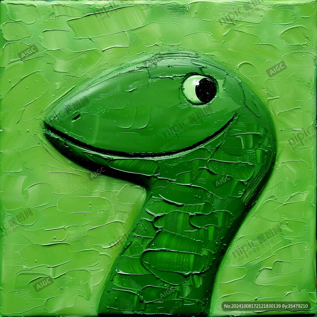 青蛙立体画