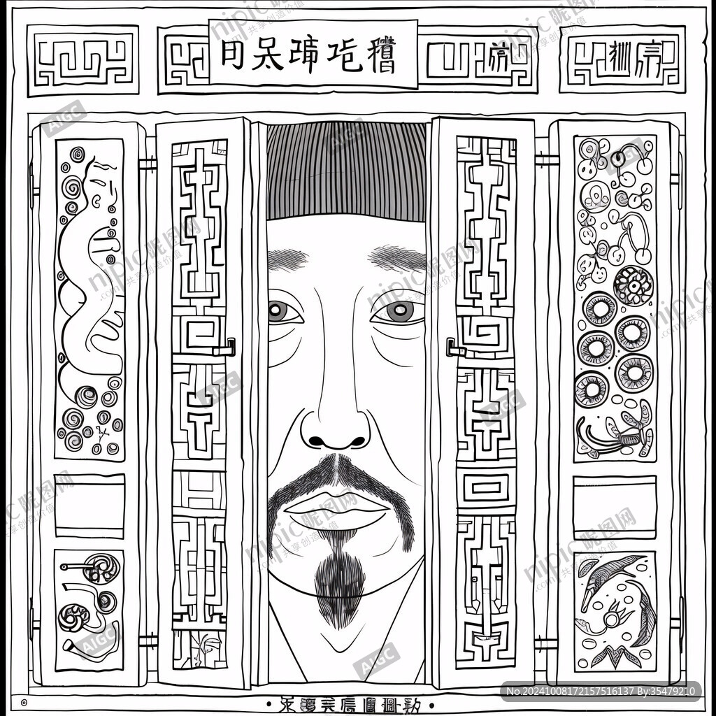 依据徐达画像设计