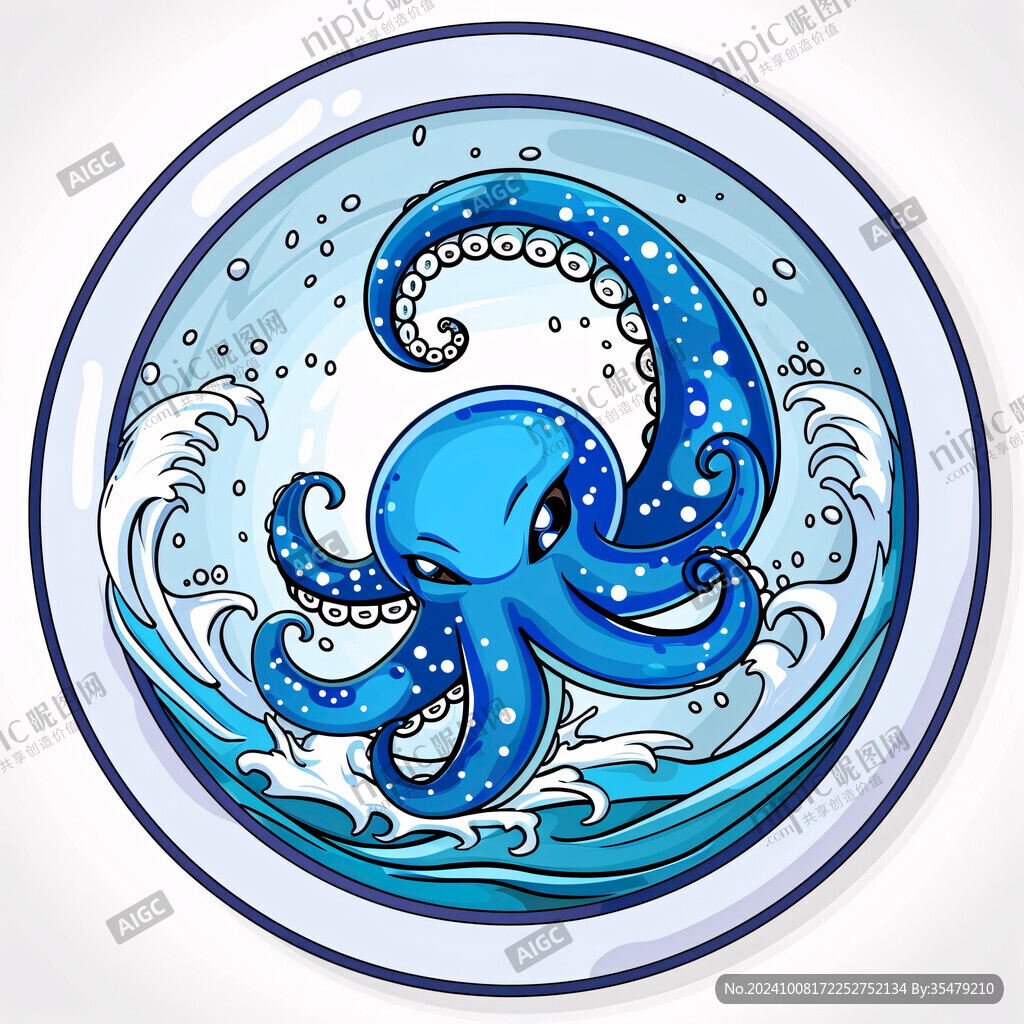 蓝圈章鱼