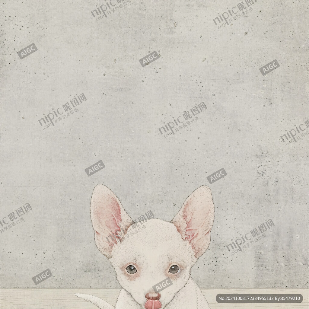 萌萌哒宠物插画