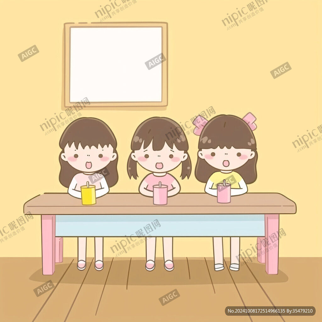 小朋友吃饭
