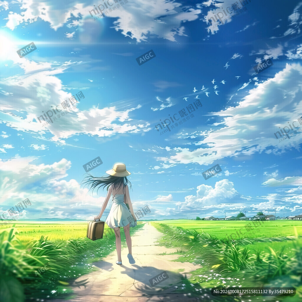 阳光下行走