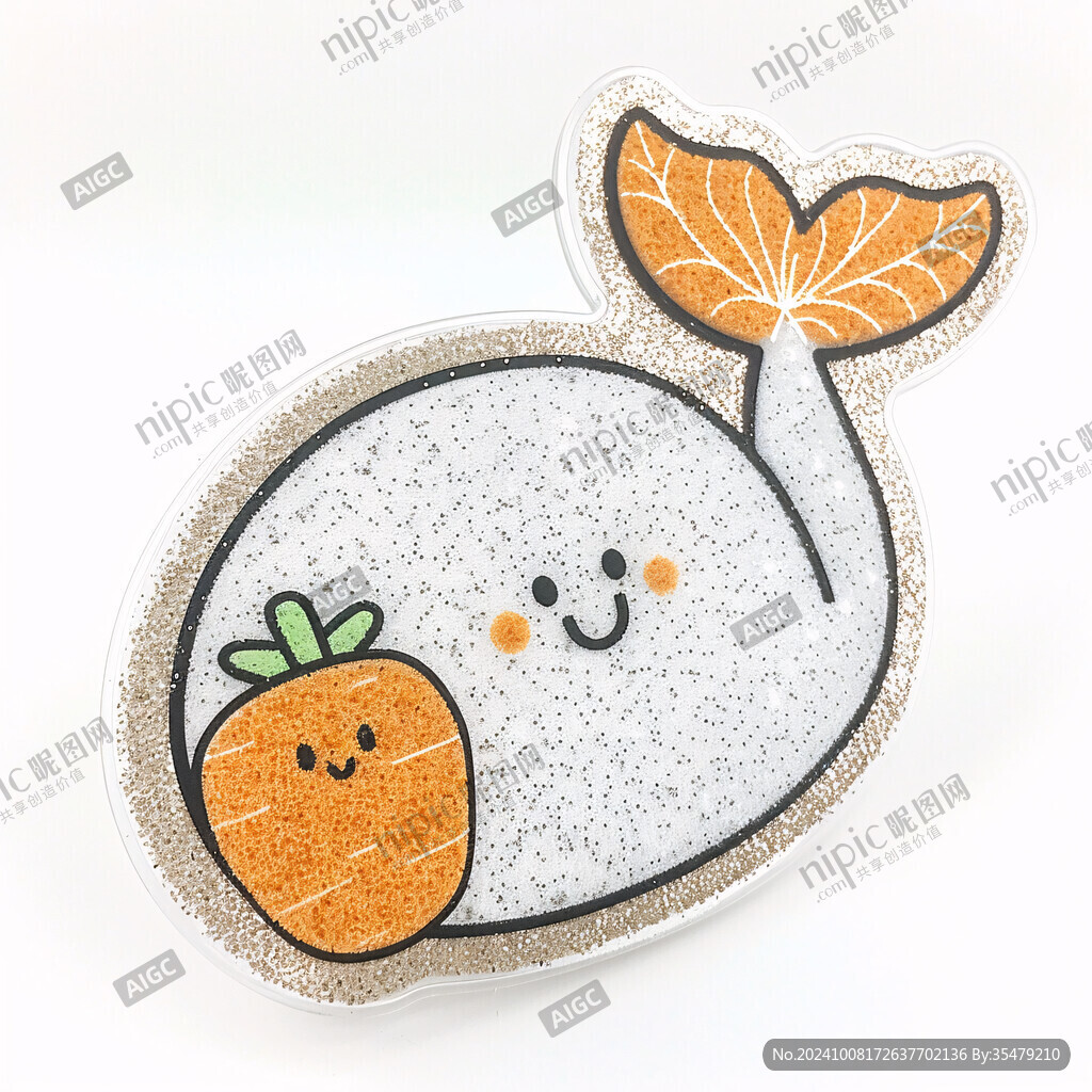 异形卡通装饰贴冰箱贴