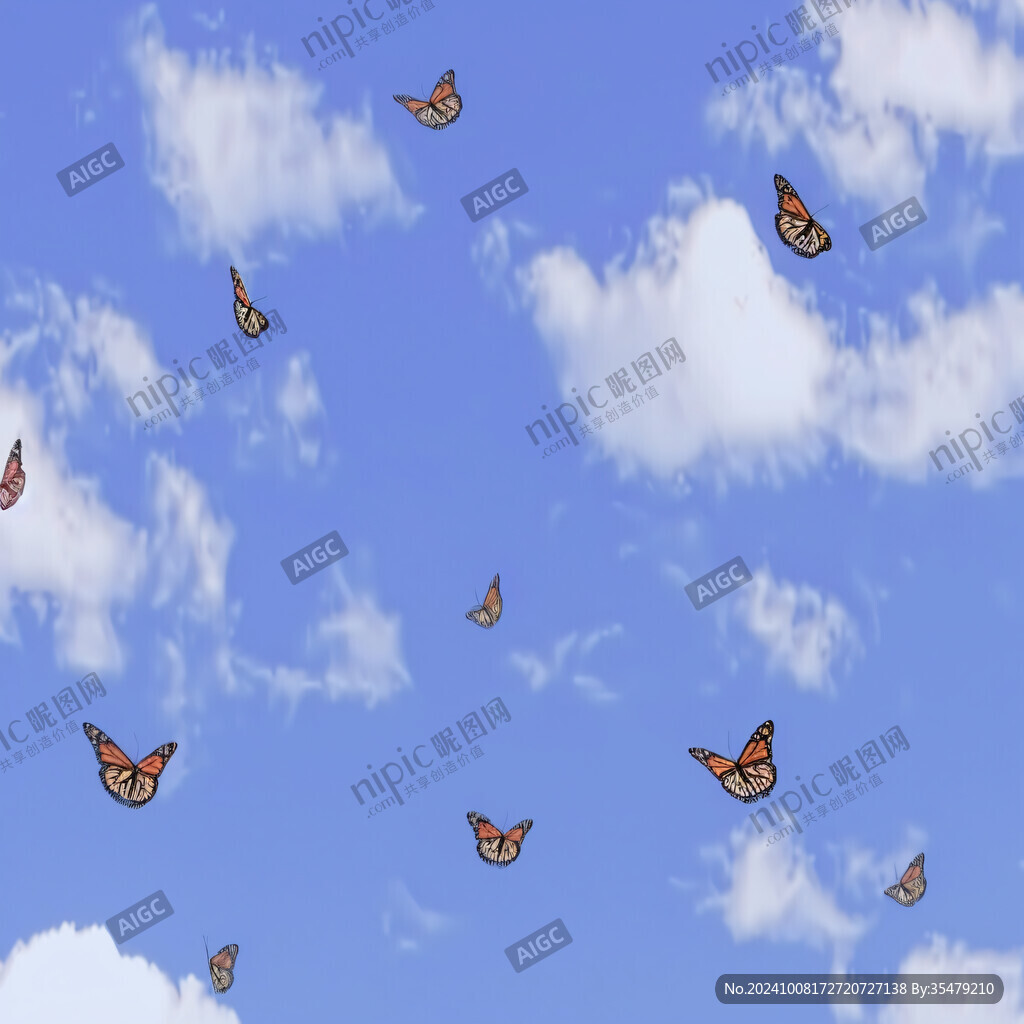 天空飞翔的小鸟