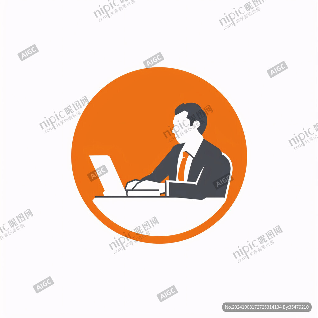职场办公人员logo