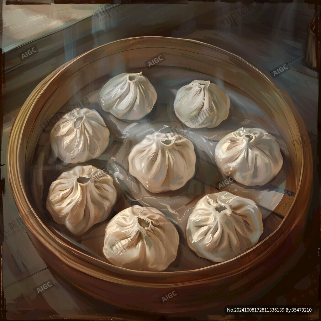 鼠绘包子