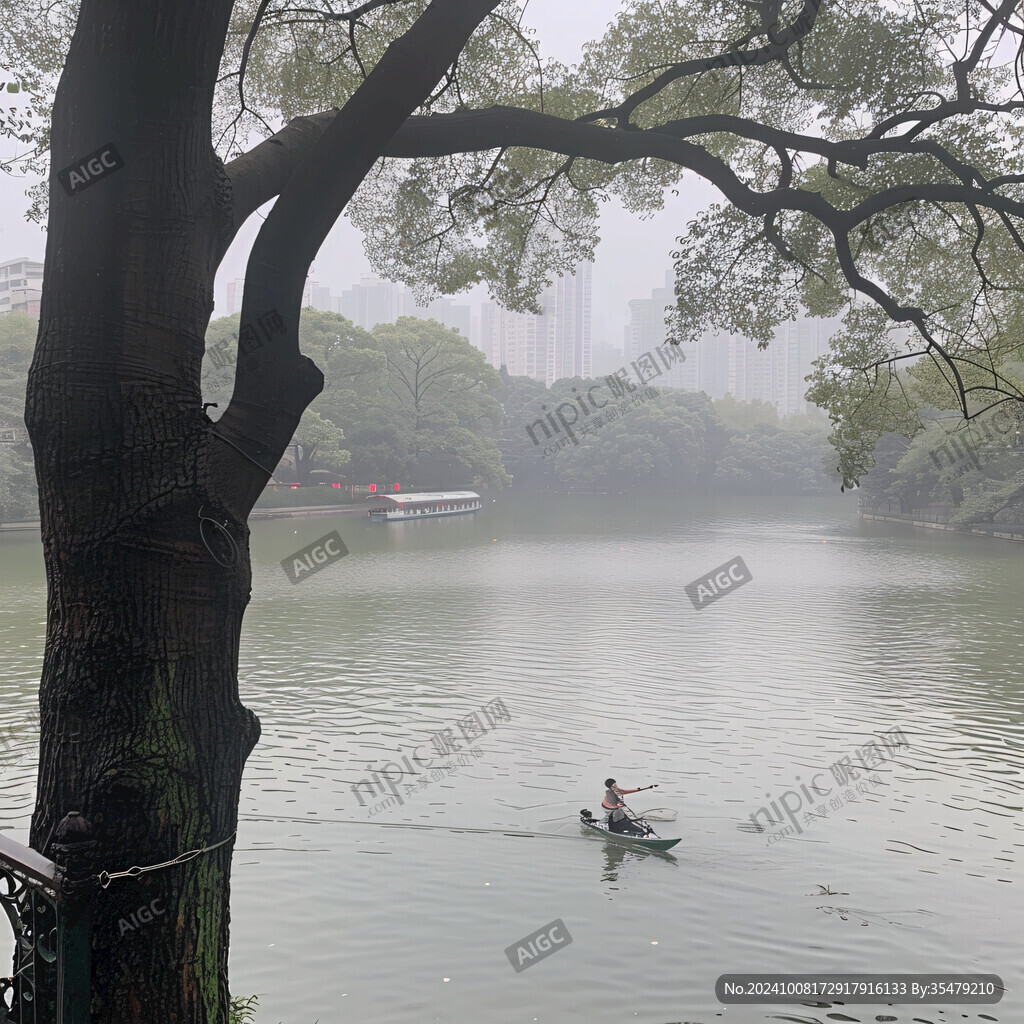 黔灵湖畔
