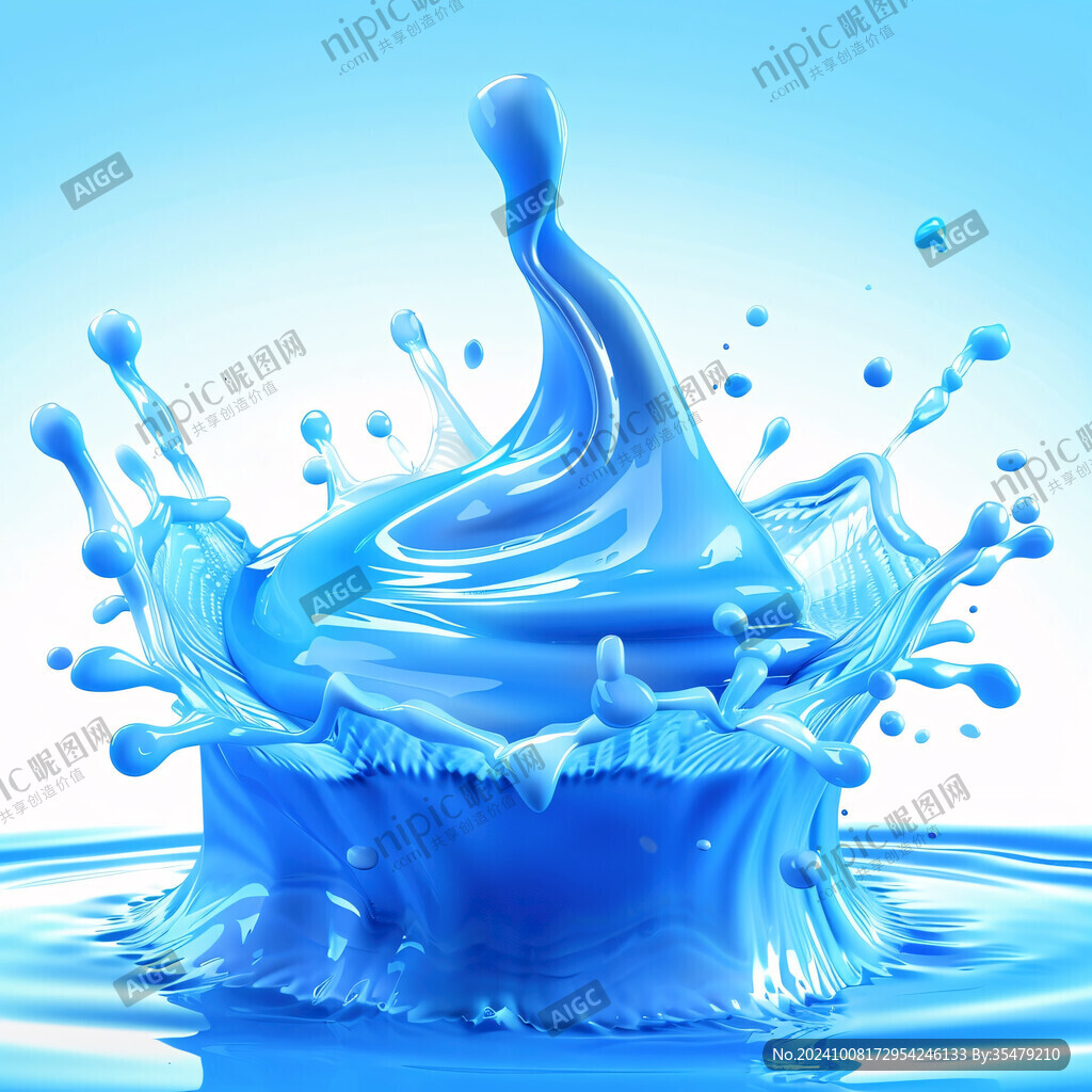 水花四溅的清凉瞬间