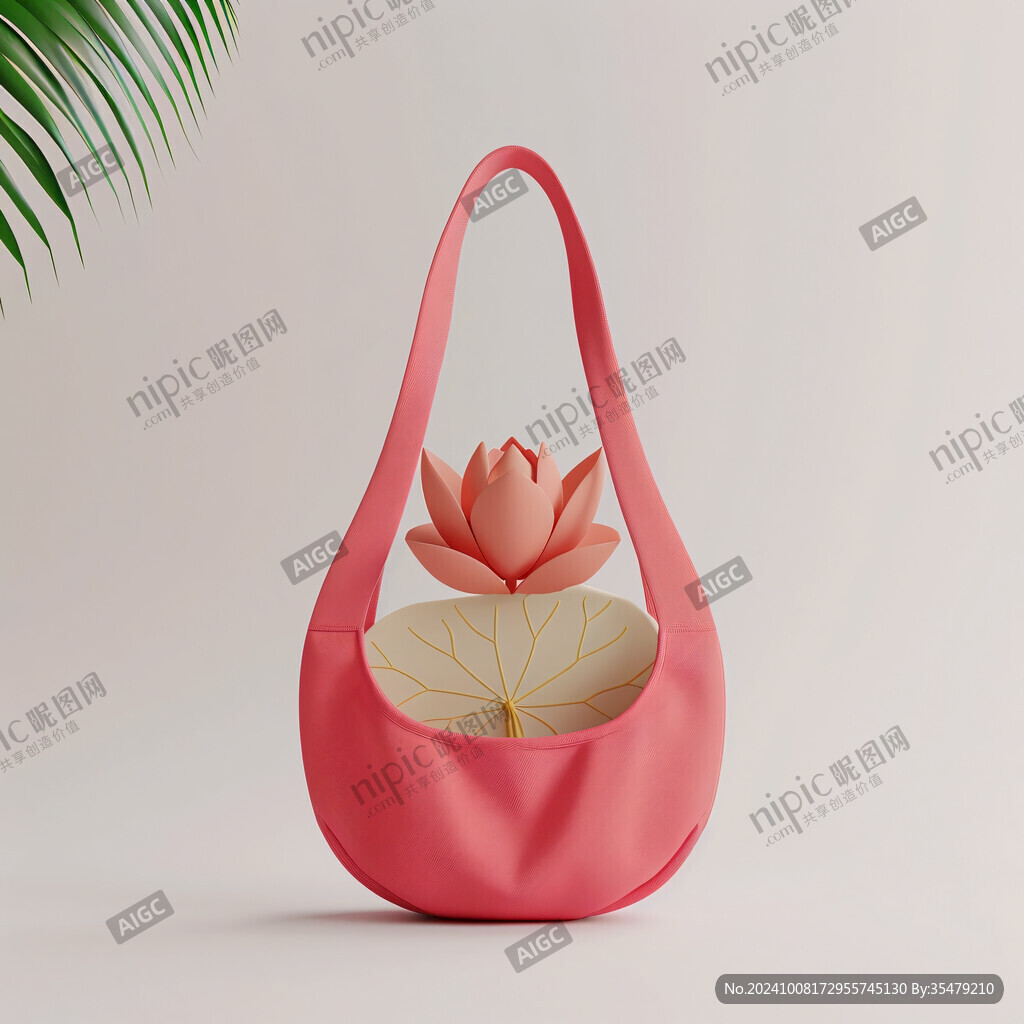 荷花包 夏日清新