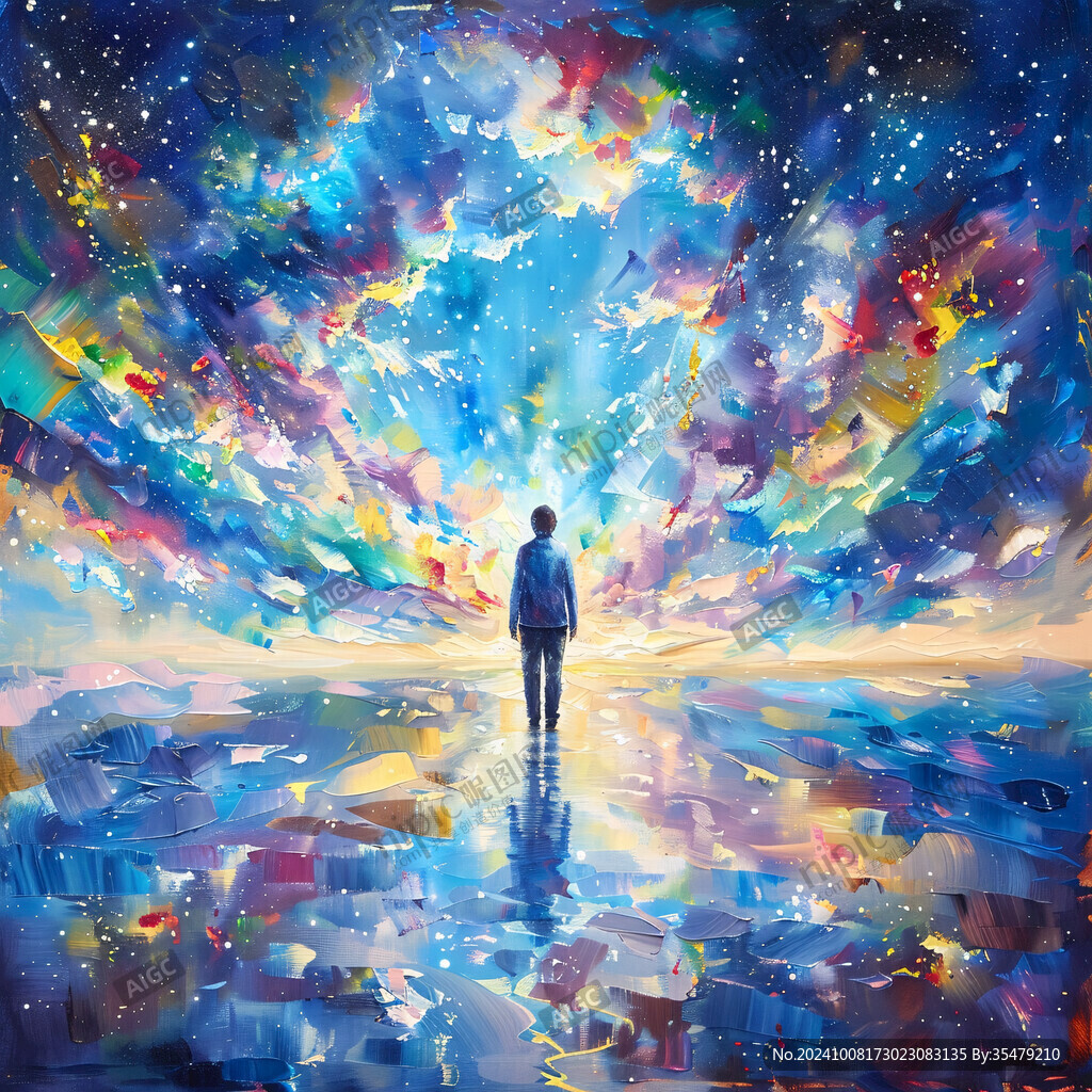 星河之下 孤独前行