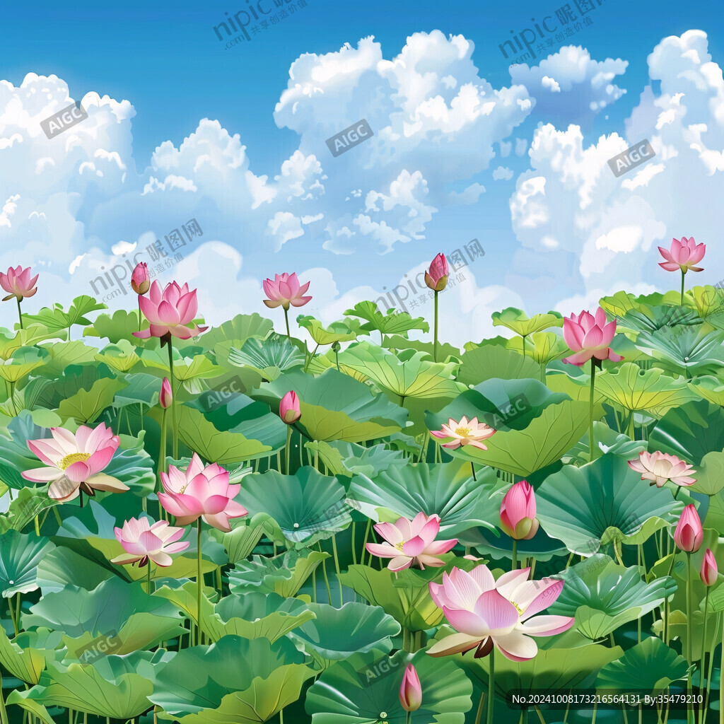 夏日荷塘 清香满溢